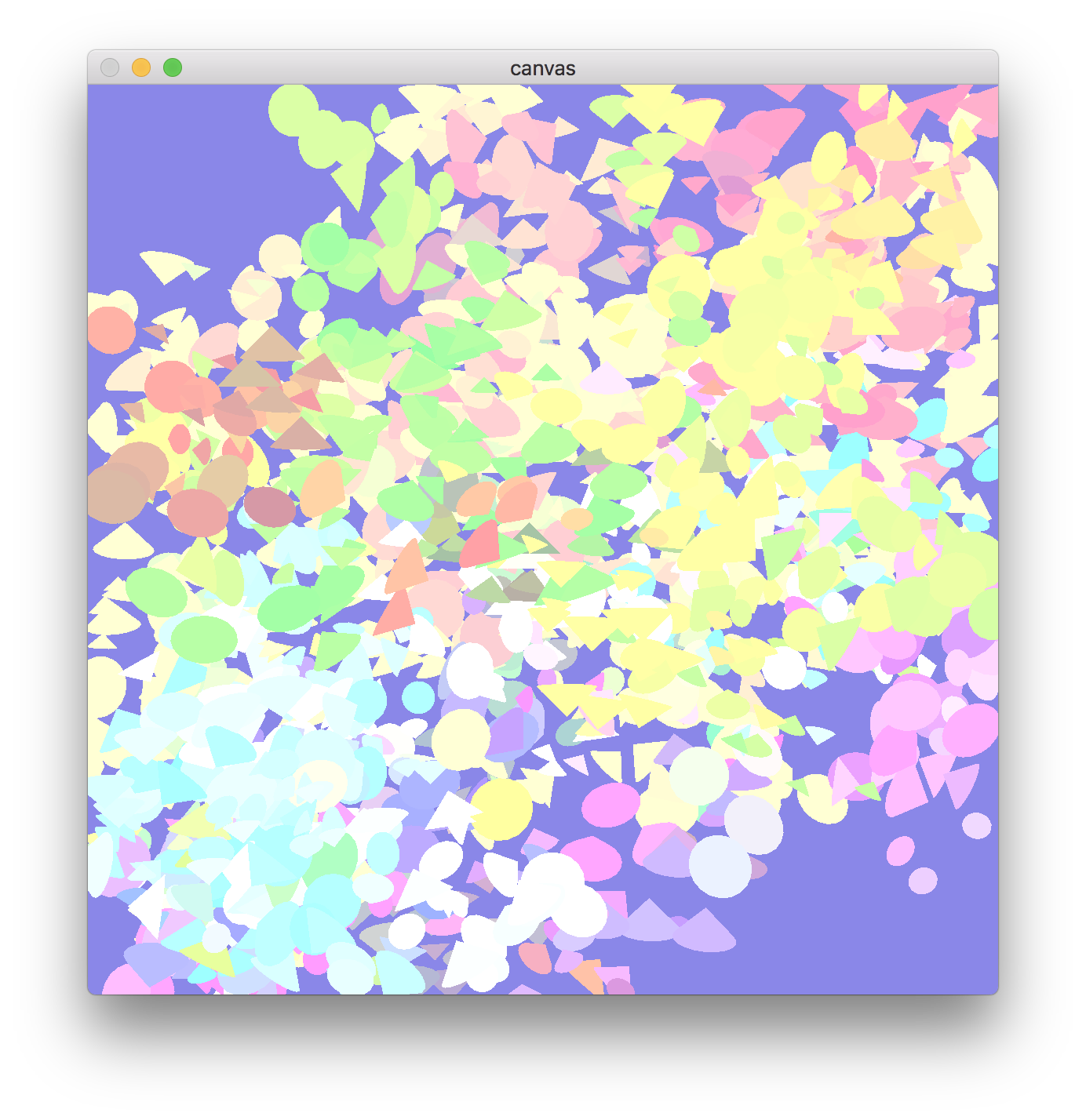 confetti painting